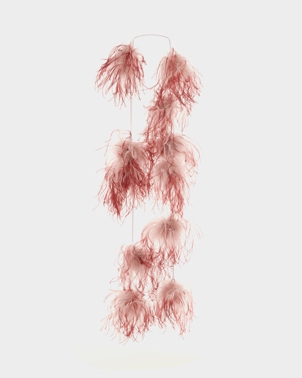 Alessi Scarf in Pom Pom