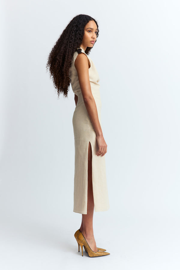 Adelaide Dress in Linen
