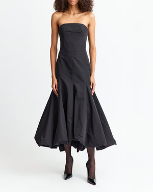Aia Midi Dress in Technical Coating