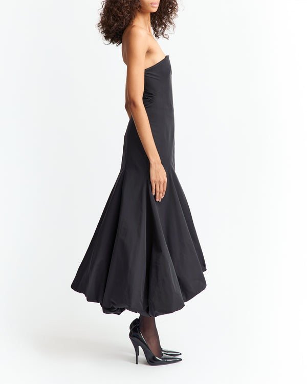 Aia Midi Dress in Technical Coating