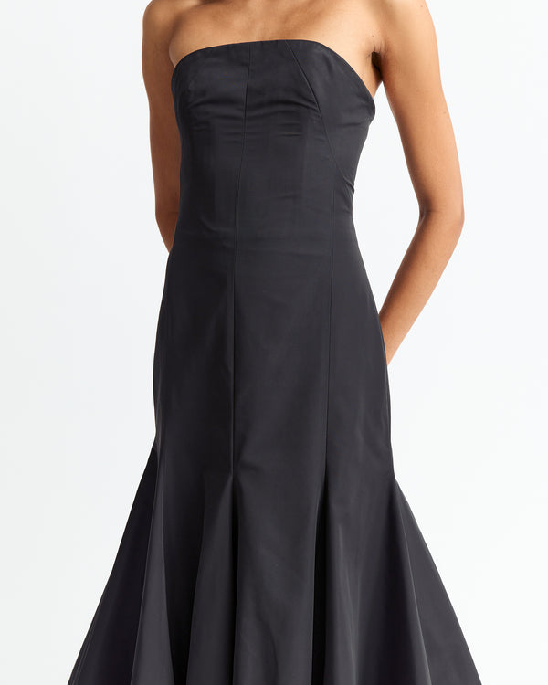 Aia Midi Dress in Technical Coating