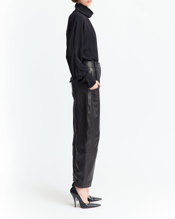 Alcea Trouser in Leather