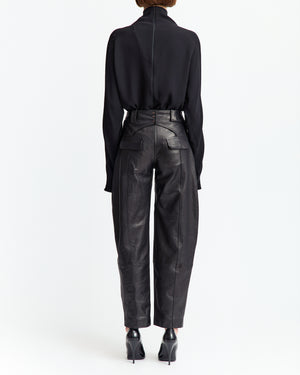 Alcea Trouser in Leather