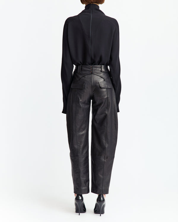 Alcea Trouser in Leather