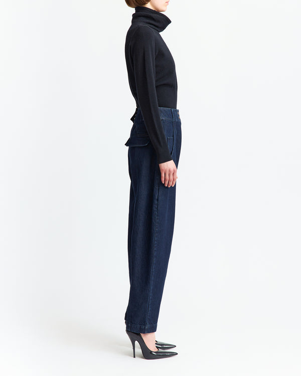 Alcea Trouser in Denim