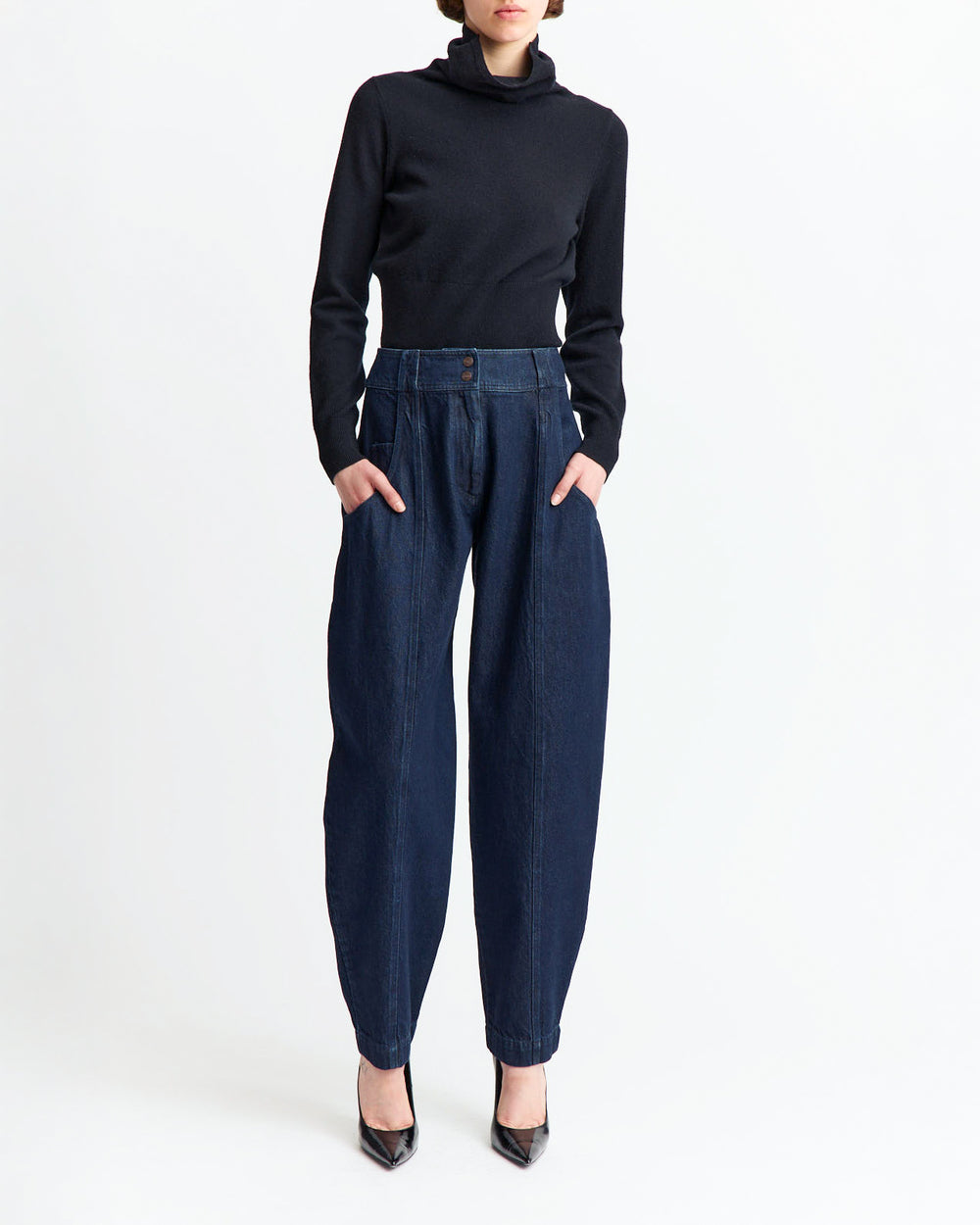 Alcea Trouser in Denim