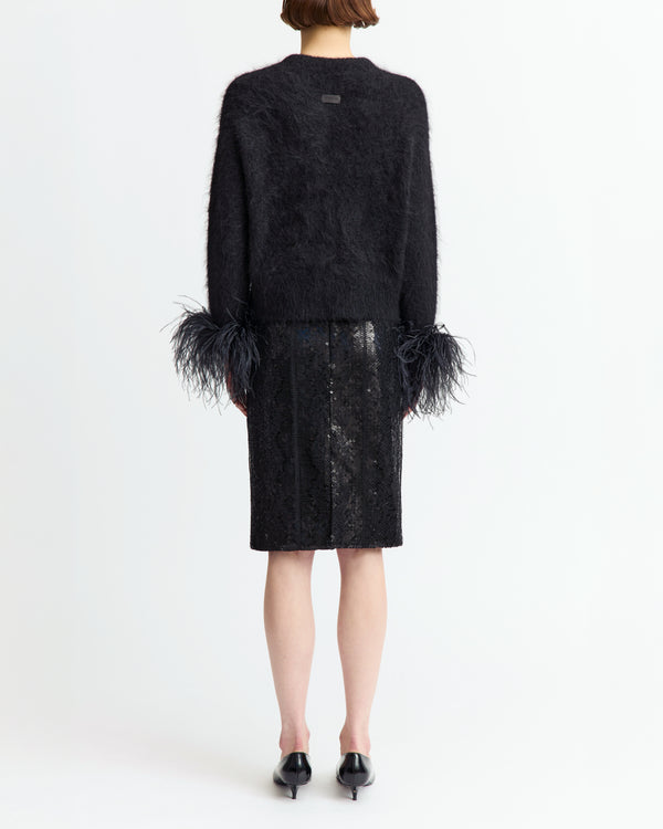 Alena Cardigan in Mohair Knit