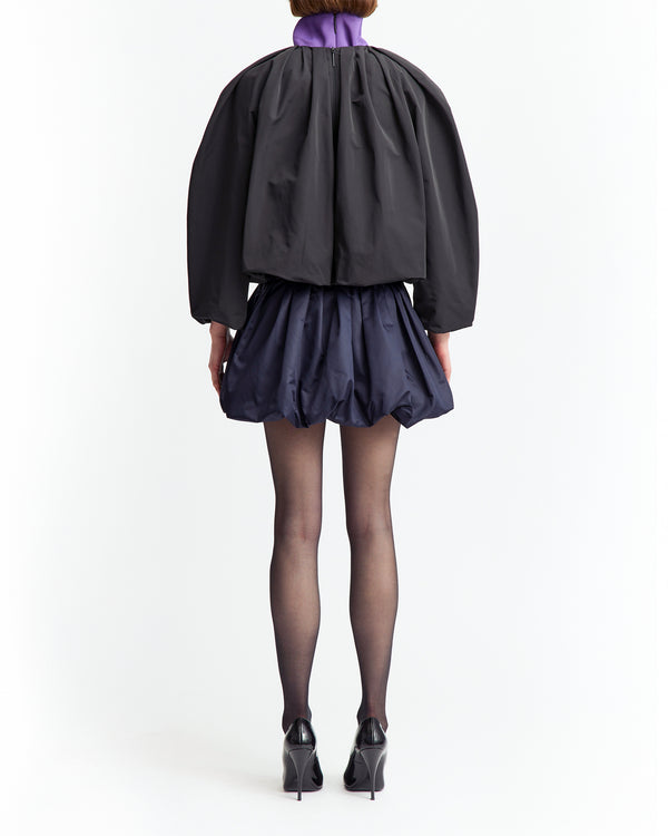 Anfi Mini Skirt in Technical Coating