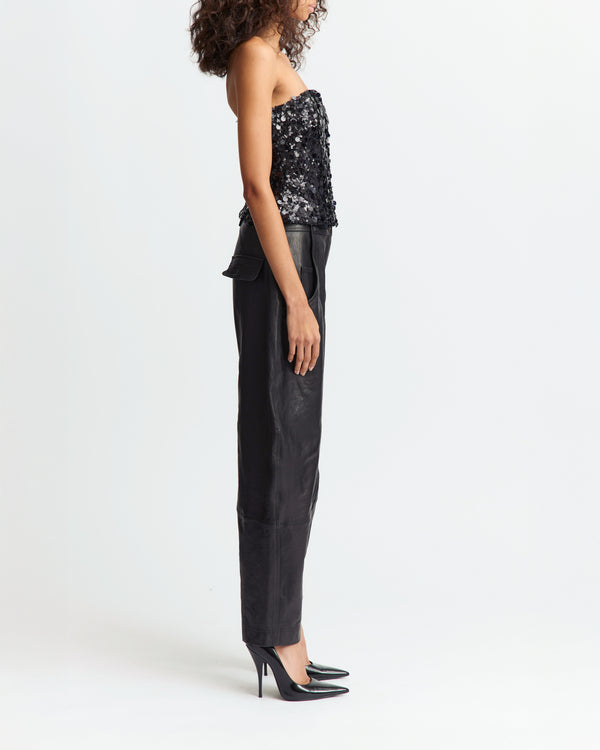 Anieri Top in Mixed Sequin