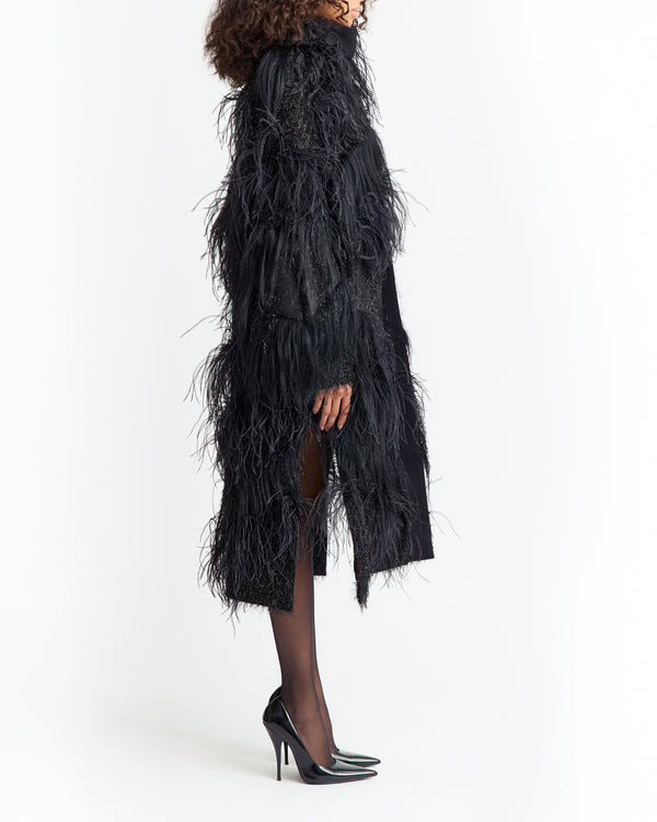 Azra Coat in Texture