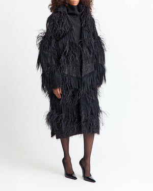 Azra Coat in Texture