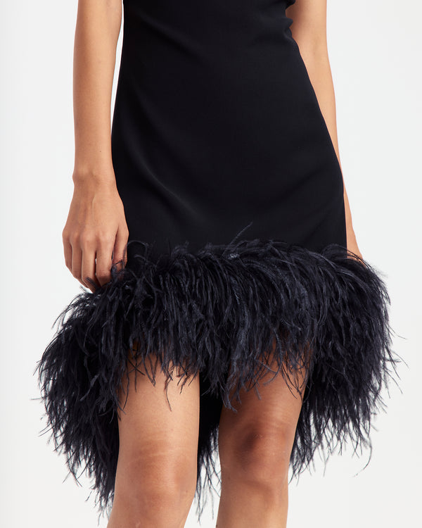 Addy Mini Dress in Crepe