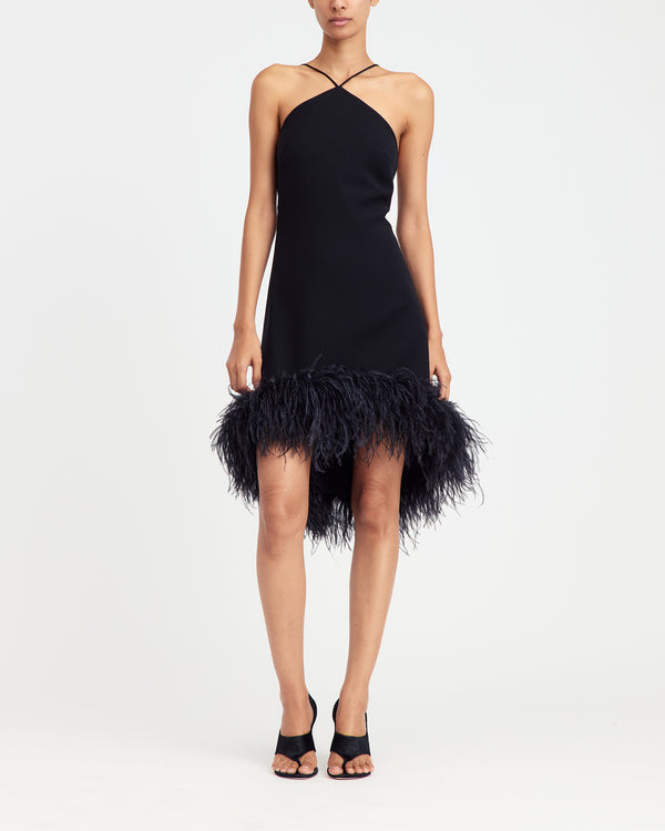 Addy Mini Dress in Crepe