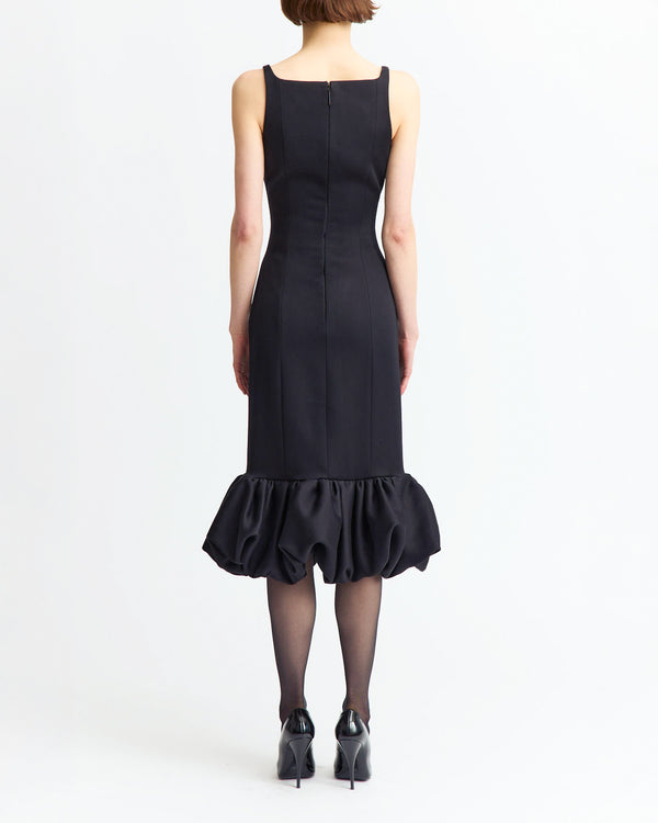 Arcelin Midi Dress in Tailoring