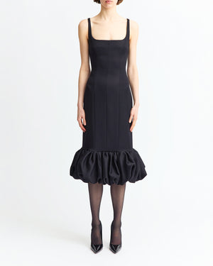 Arcelin Midi Dress in Tailoring