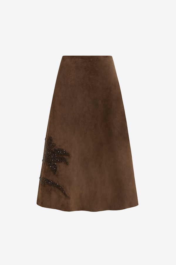 Dafne Skirt in Suede