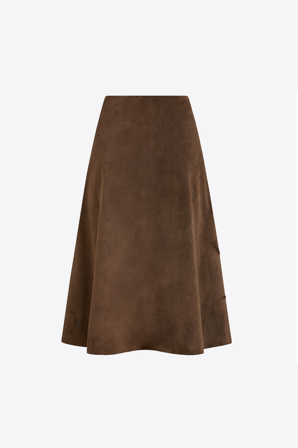 Dafne Skirt in Suede