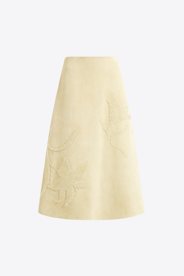 Dafne Skirt in Suede
