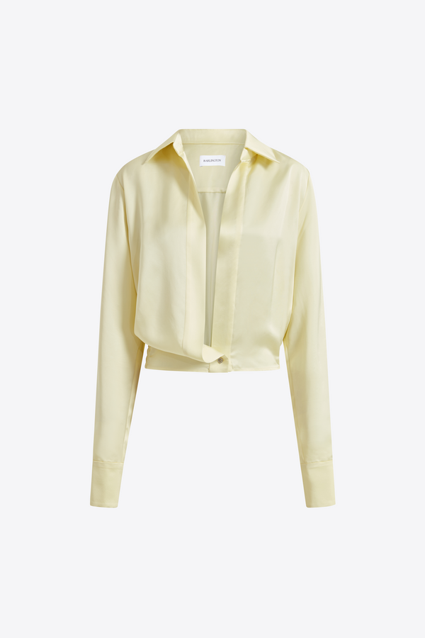 Cosette Shirt in Satin
