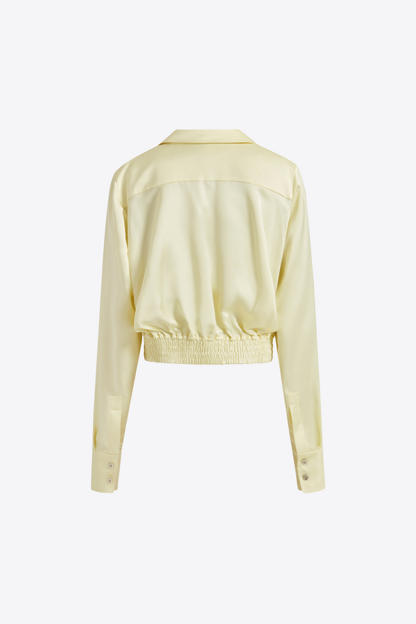 Cosette Shirt in Satin