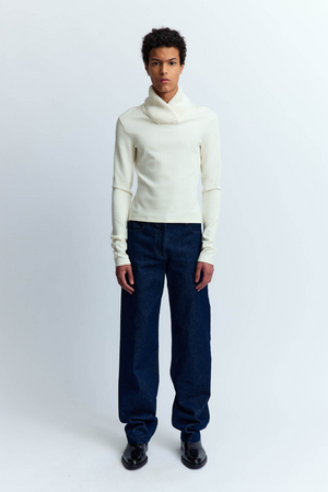 Cary Top in Jersey Rib