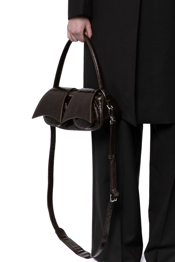 Elinor Coat In Bitter Chocolate