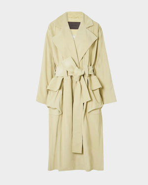 Cinzia Coat in Suede