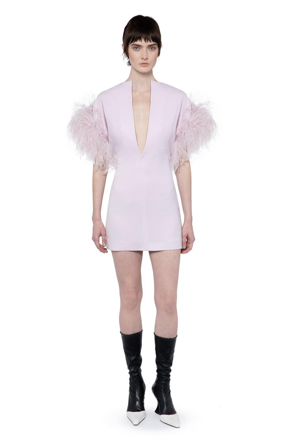 Vanora Mini Dress In Mauve