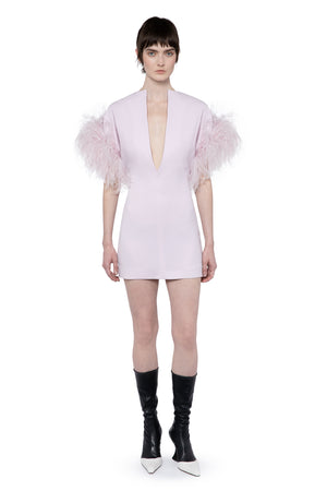 Vanora Mini Dress In Mauve