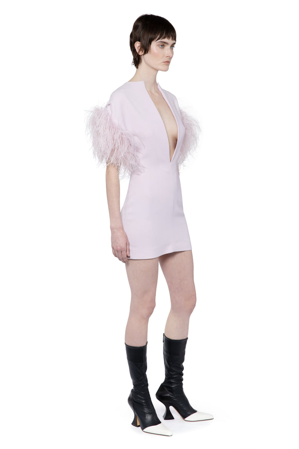 Vanora Mini Dress In Mauve