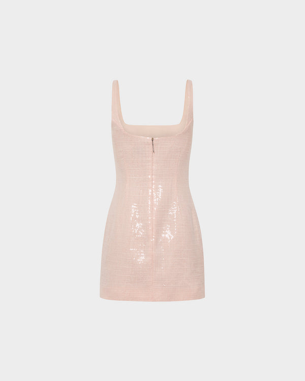 Sior Dress in Woven Sequin