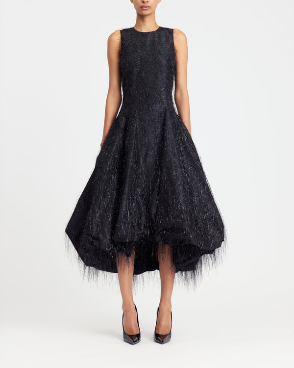 Tansi Midi Dress in Texture