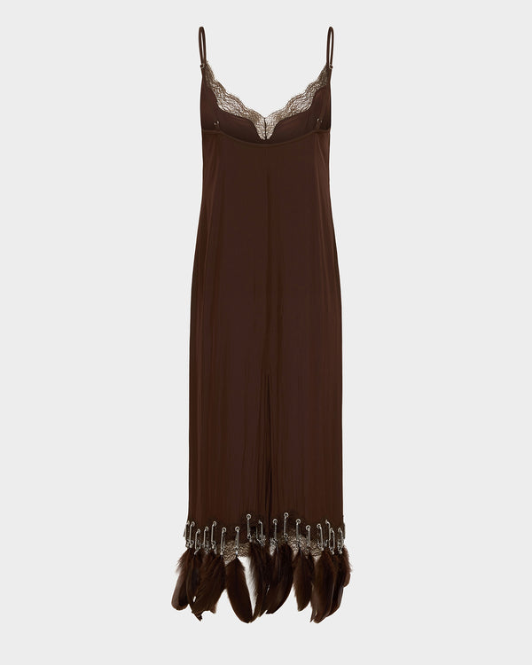 Kena Midi Dress in Satin