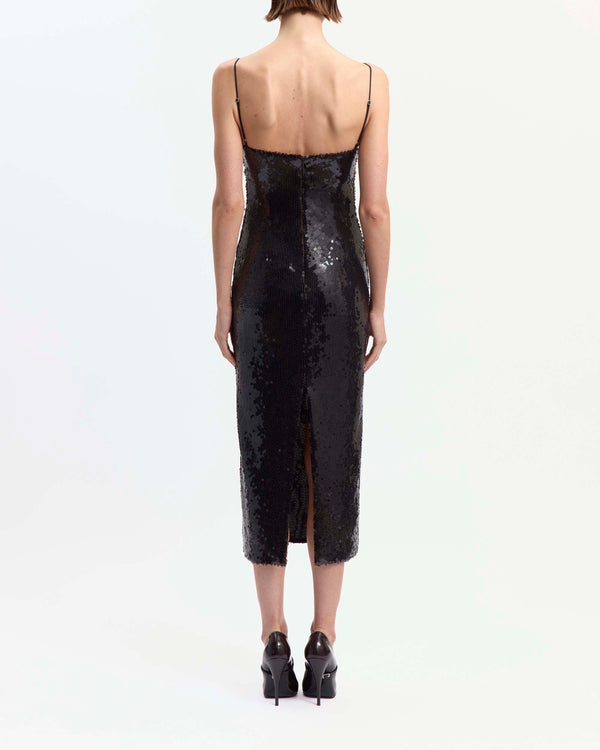 Che Midi Dress in Paillette