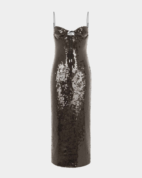 Che Midi Dress in Paillette