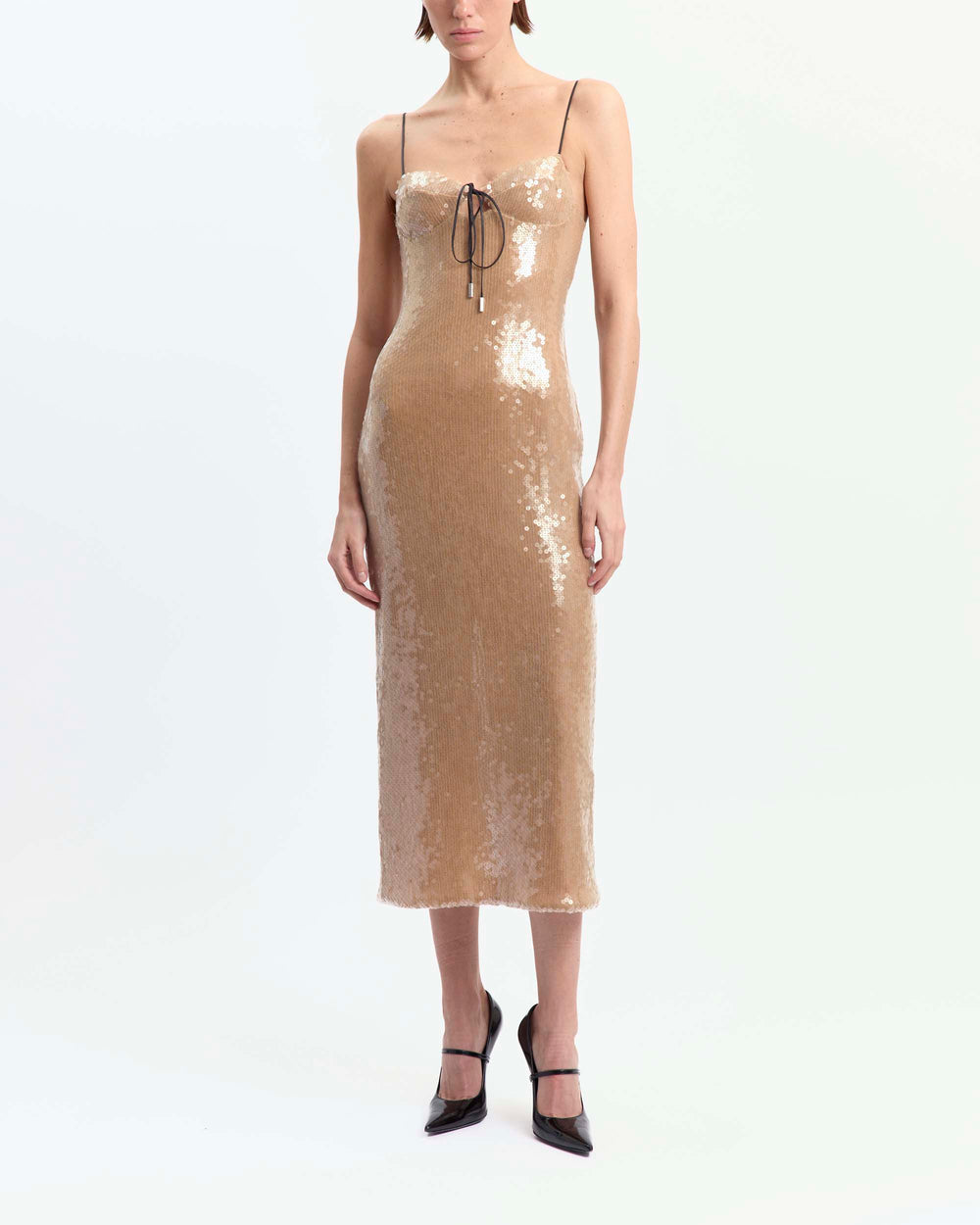 Che Midi Dress in Paillette