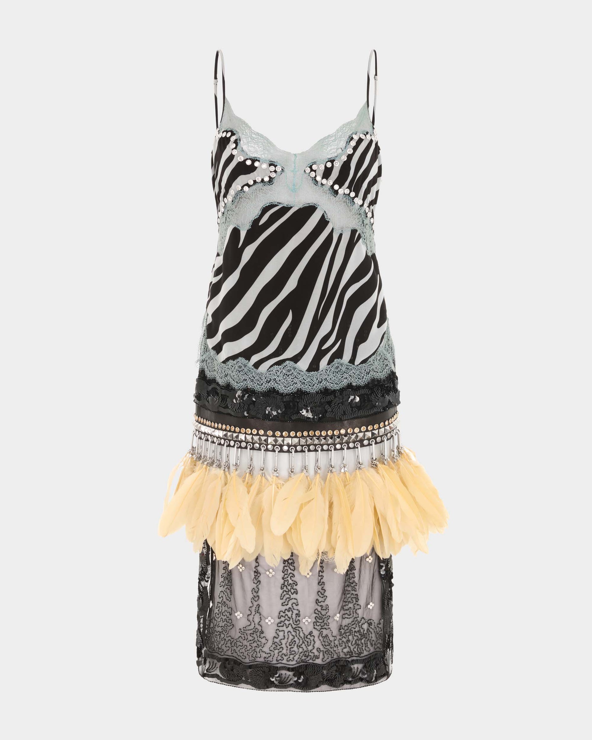 Benedetta Midi Dress Printed Chiffon
