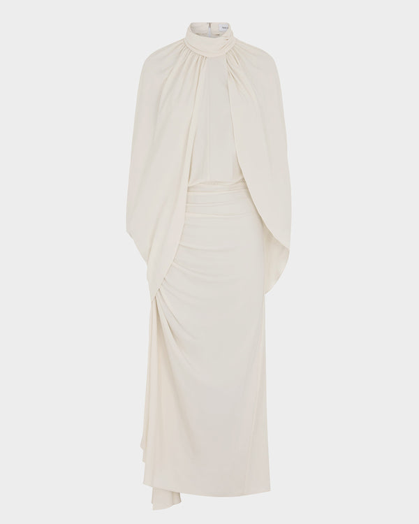 Dora Midi Dress in Viscose Jersey