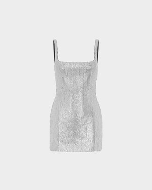 Sior Mini Dress in Diamond Sequin