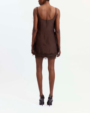 Sadie Mini Dress in Satin