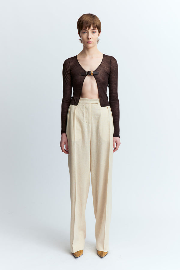 Alix Trouser in Linen