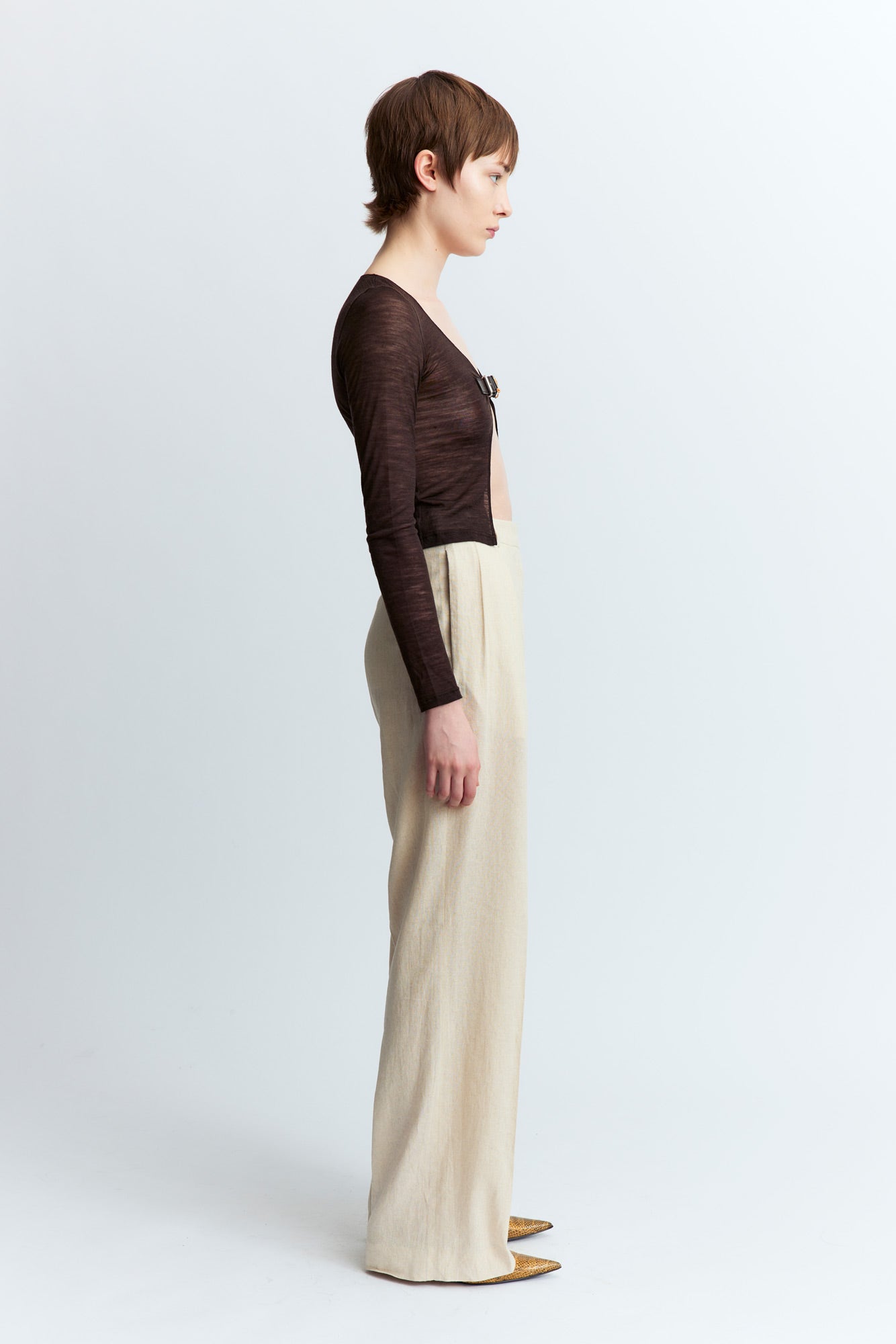 Alix Trouser in Linen