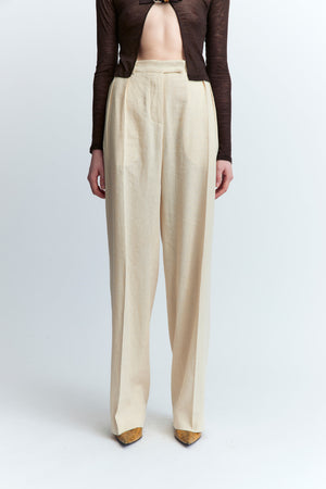 Alix Trouser in Linen