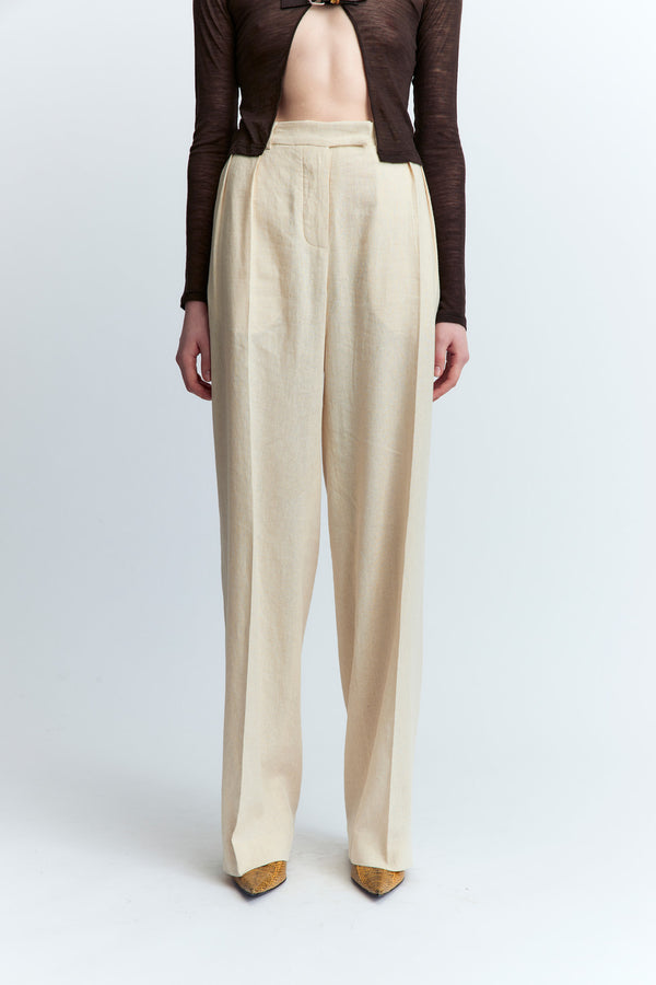 Alix Trouser in Linen