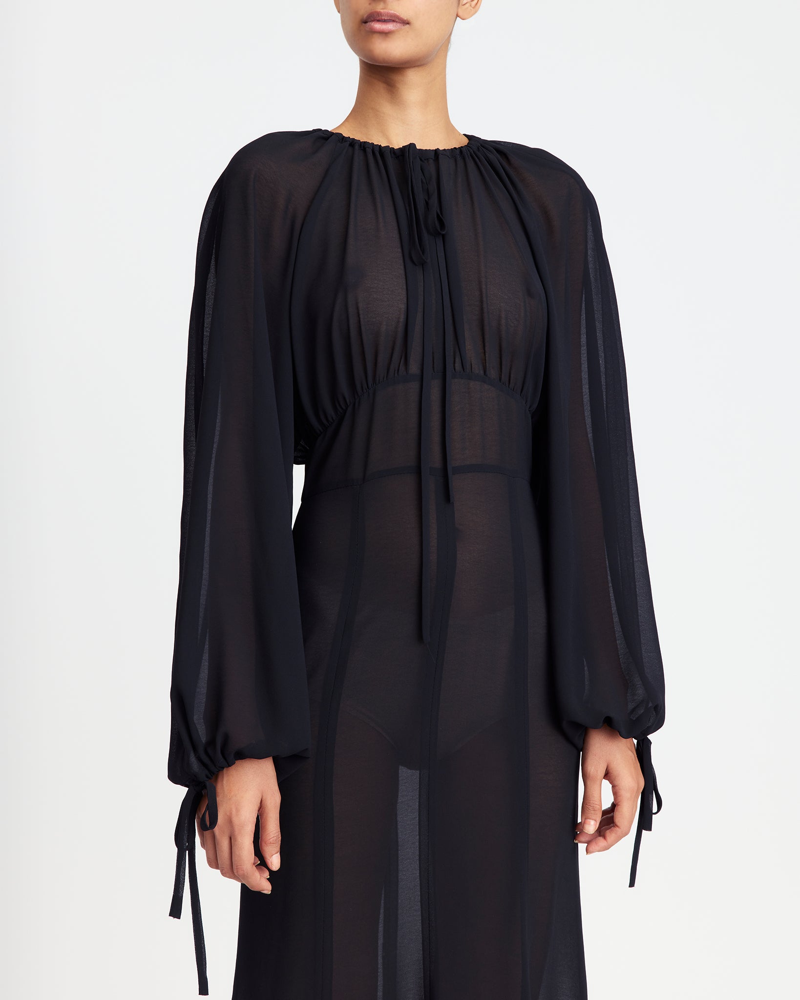 Davis Midi Dress in Chiffon Davis Midi Dress in Chiffon