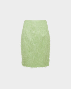 Delta Midi Skirt in Fine Texture