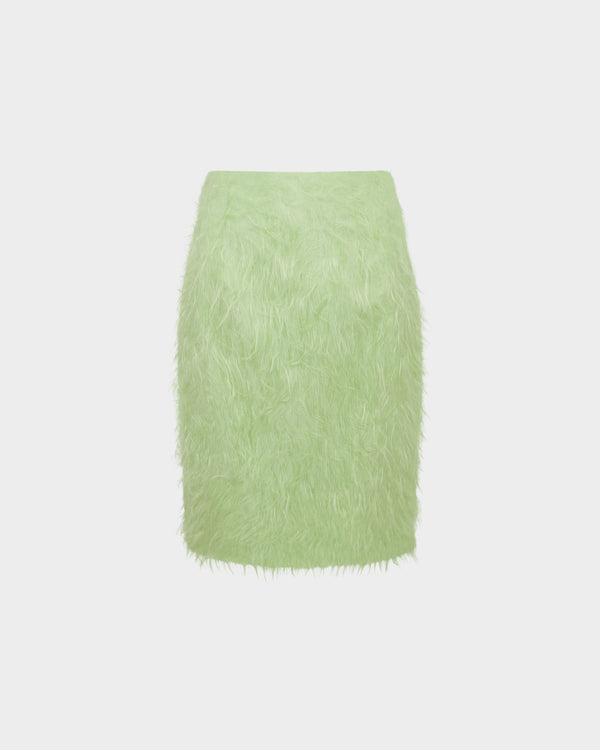 Delta Midi Skirt in Fine Texture