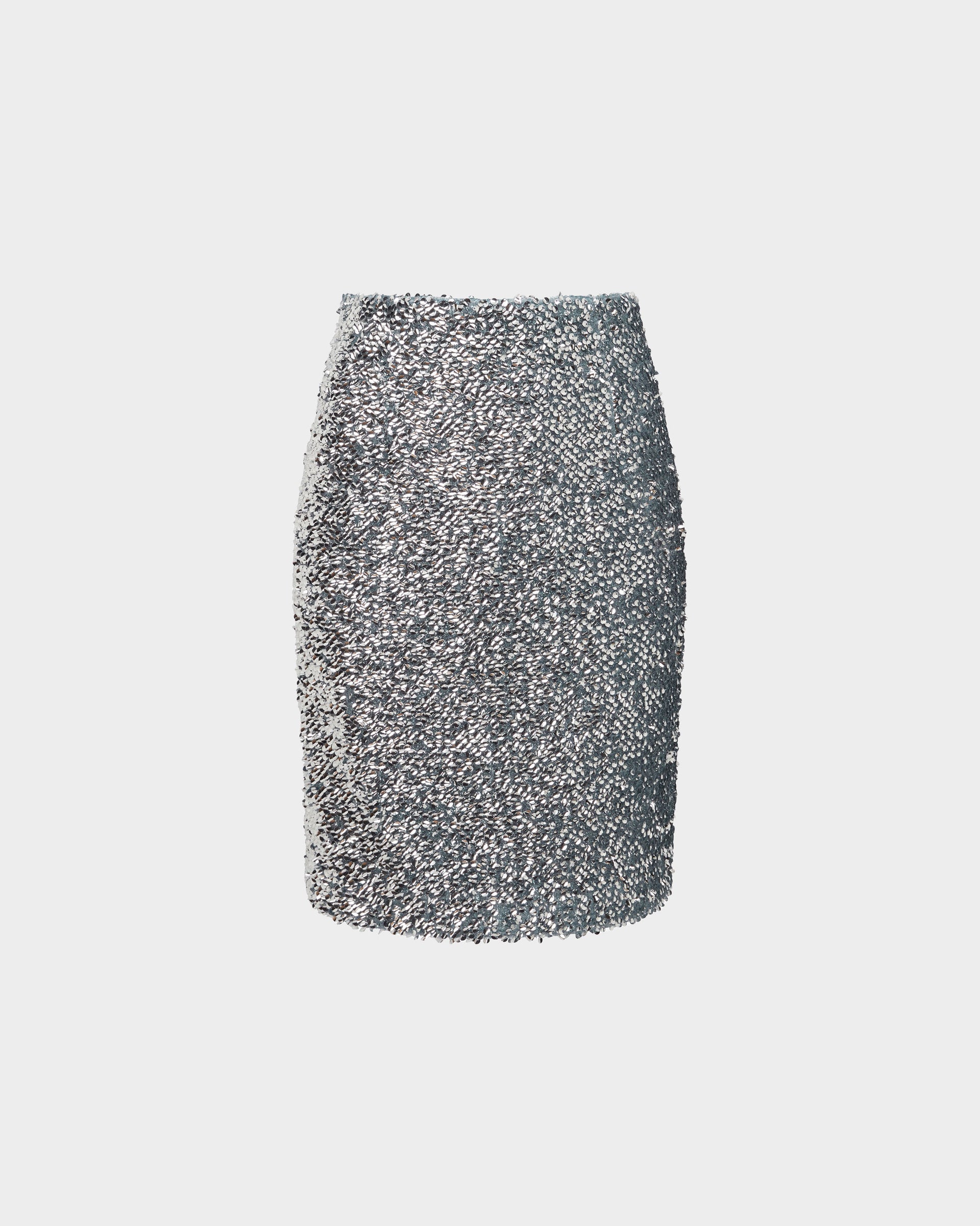 Delta Midi Skirt Textured Sequin