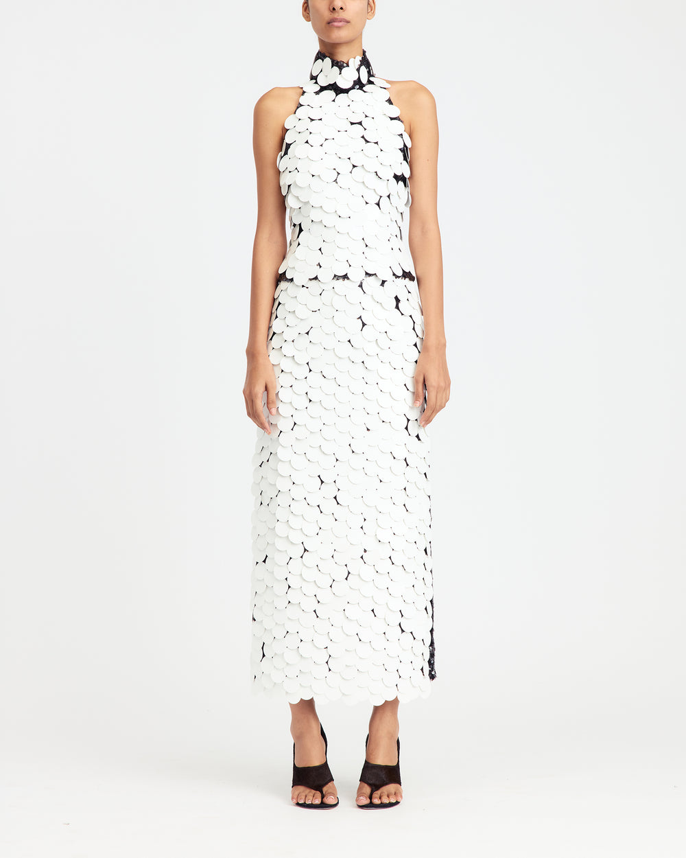 Dia Midi Skirt in Large Sequin