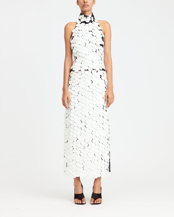 Dia Midi Skirt in Large Sequin